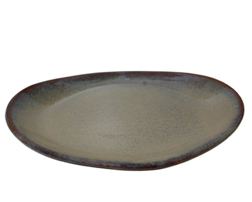 PRATO OVAL 29X25CM GRES MATIZADO